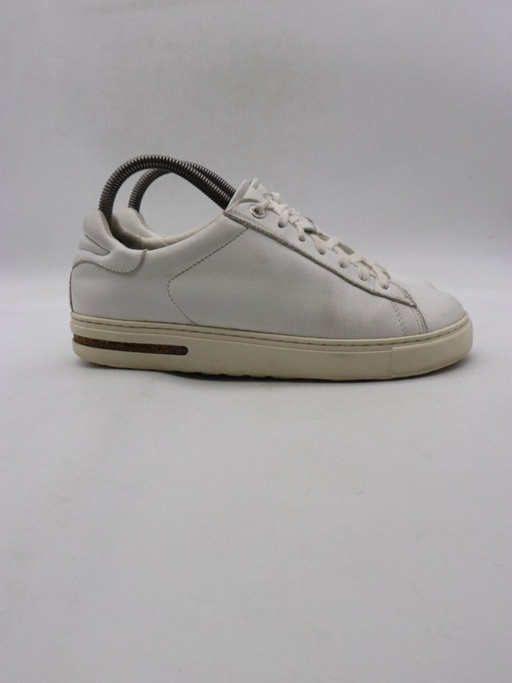 Birkenstock Bend Low Women’s US 8 EU 39 White Leather Sneakers Lace Up Comfort